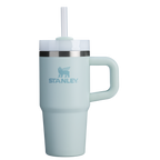 Large Capacity The Quencher H2.O Flowstate Tumbler | Stanley Create D291F - Double-Wall Vacuum Insulated Travel Tumbler with Straw Detail