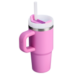 Large Capacity The Quencher H2.O Flowstate Tumbler | Stanley Create D291F - Double-Wall Vacuum Insulated Travel Tumbler with Straw Detail