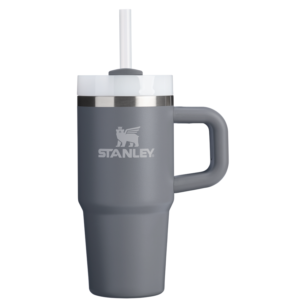 Large Capacity The Quencher H2.O Flowstate Tumbler | Stanley Create D291F - Double-Wall Vacuum Insulated Travel Tumbler with Straw Detail