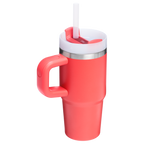 Large Capacity The Quencher H2.O Flowstate Tumbler | Stanley Create D291F - Double-Wall Vacuum Insulated Travel Tumbler with Straw Detail