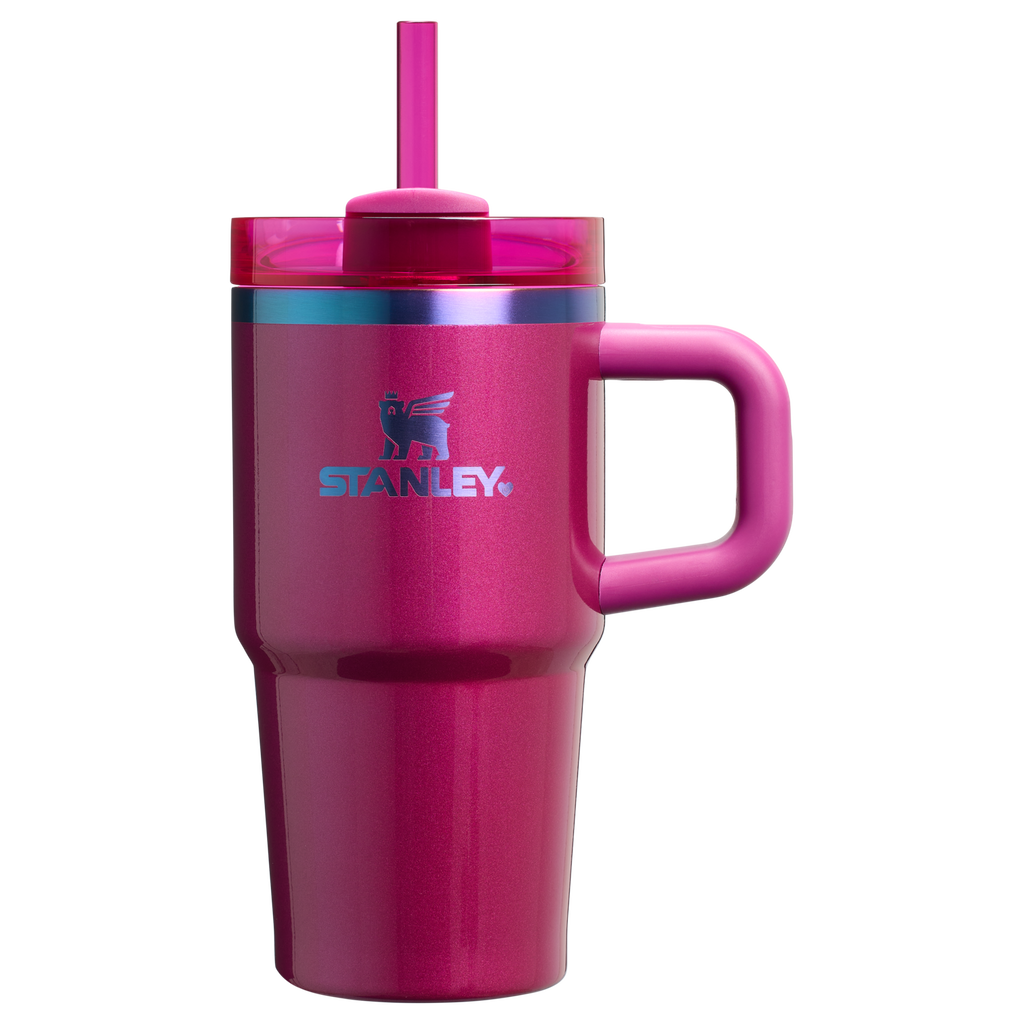 Double-Wall Vacuum The Quencher H2.O Flowstate Tumbler | Stanley Create D274S - FlowState 3-Position Lid Insulated Travel Mug Detail