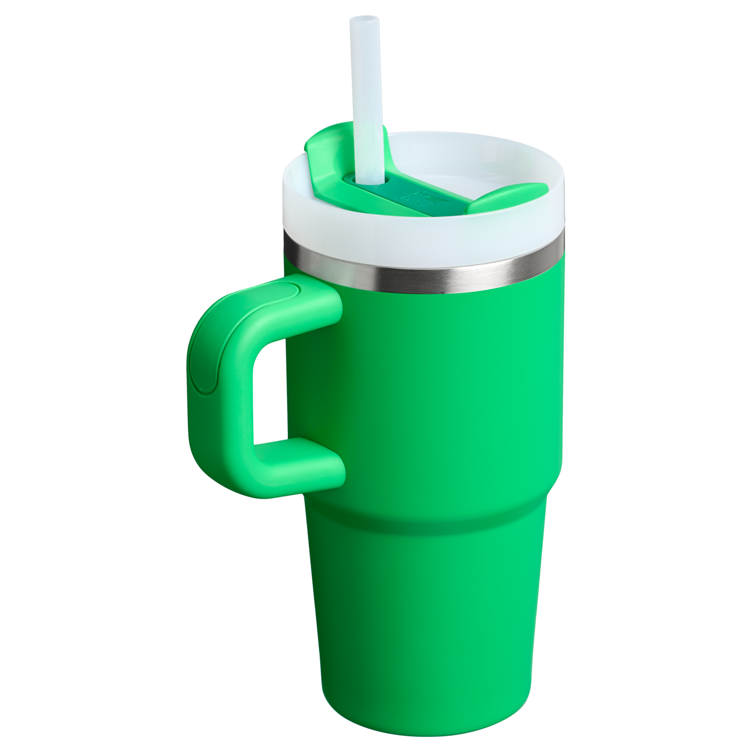 Double-Wall Vacuum The Quencher H2.O Flowstate Tumbler | Stanley Create D274S - FlowState 3-Position Lid Insulated Travel Mug Detail