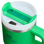 Double-Wall Vacuum The Quencher H2.O Flowstate Tumbler with Handle | Stanley Create D309N - Double-Wall Vacuum Insulated Travel Tumbler with Straw Detail