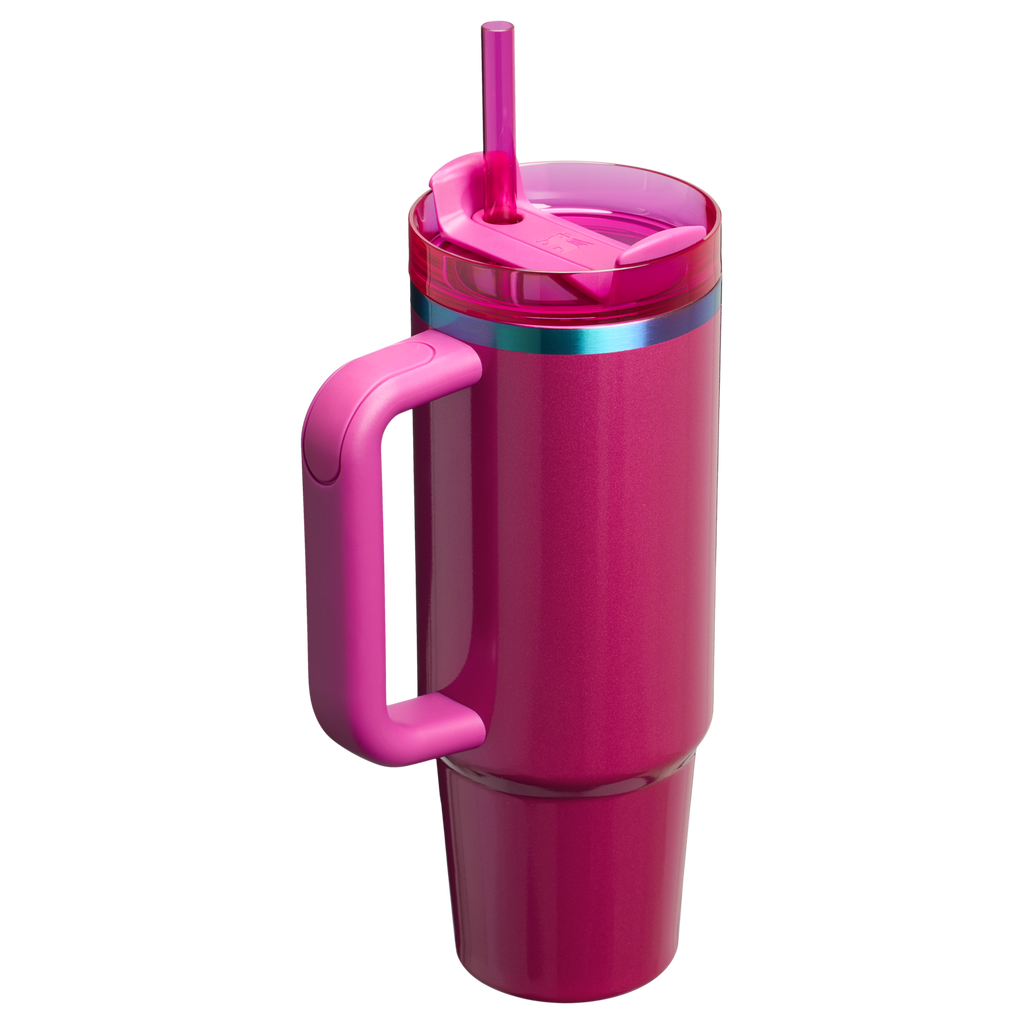 Large Capacity The Quencher H2.0 Flowstate Tumbler D051L - Double-Wall Vacuum Insulated Travel Tumbler with Straw Detail