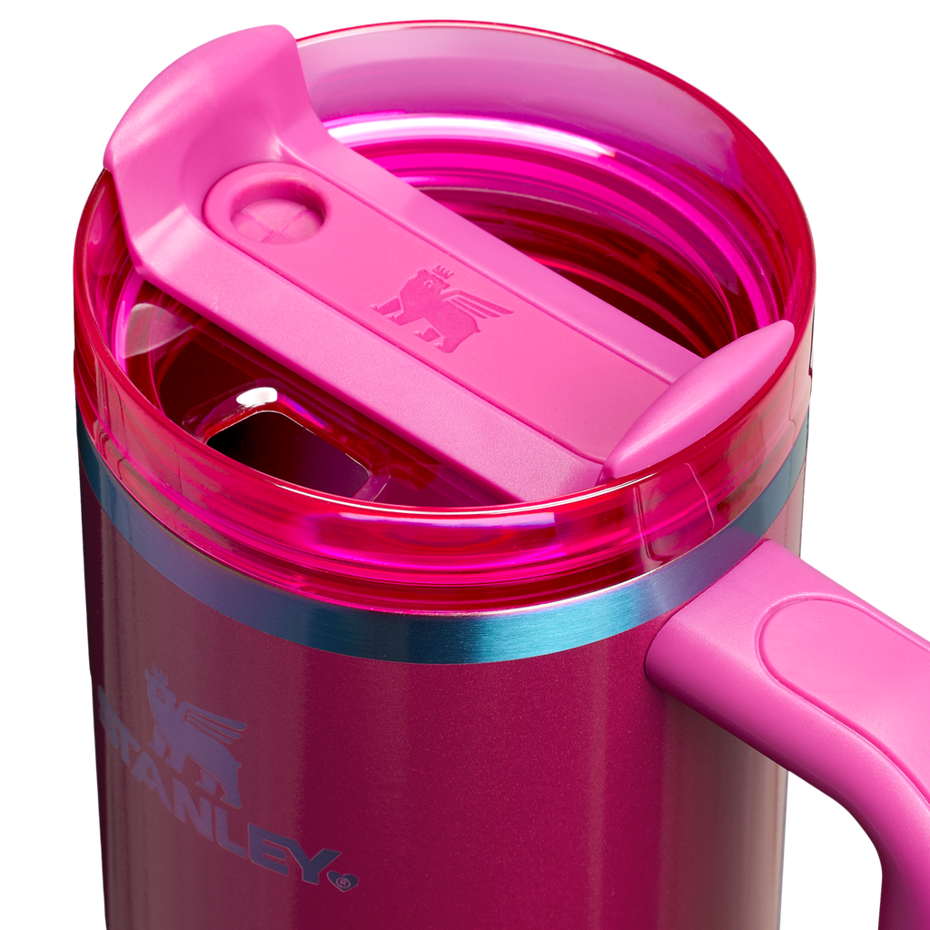 Large Capacity The Quencher H2.0 Flowstate Tumbler D051L - Double-Wall Vacuum Insulated Travel Tumbler with Straw Detail