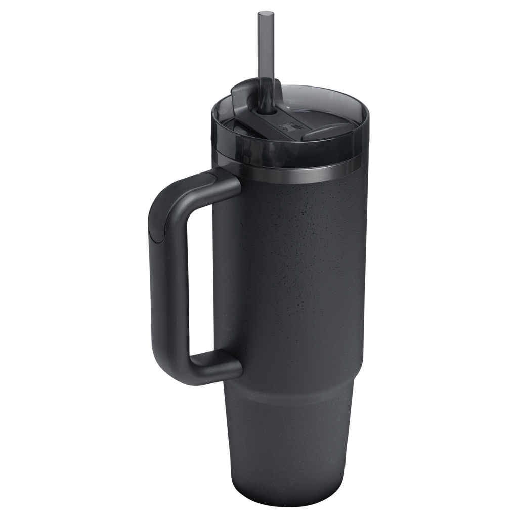 Large Capacity The Quencher H2.0 Flowstate Tumbler D051L - Double-Wall Vacuum Insulated Travel Tumbler with Straw Detail
