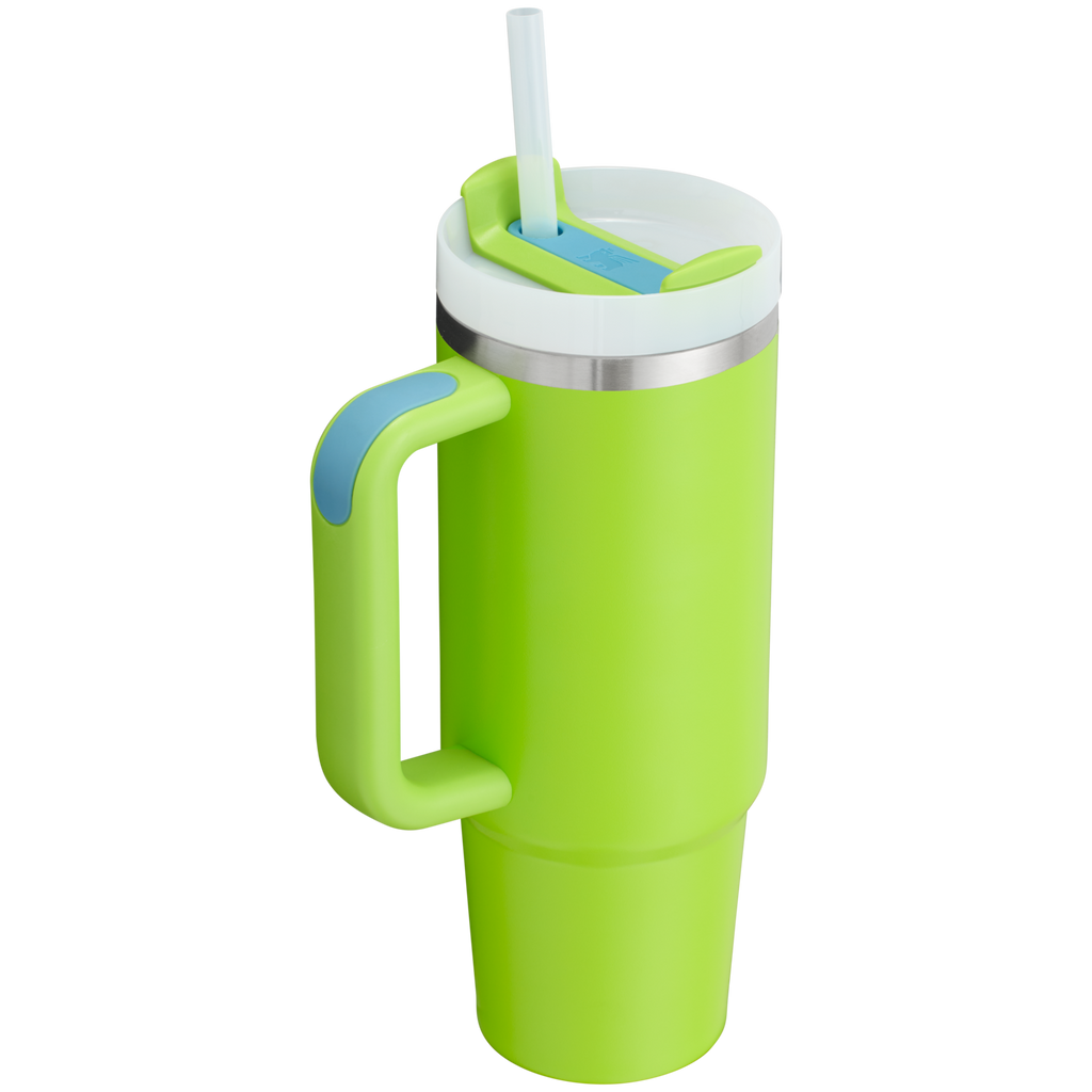 Large Capacity The Quencher H2.0 Flowstate Tumbler D051L - Double-Wall Vacuum Insulated Travel Tumbler with Straw Detail