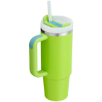 Large Capacity The Quencher H2.0 Flowstate Tumbler D051L - Double-Wall Vacuum Insulated Travel Tumbler with Straw Detail
