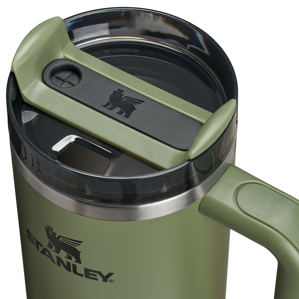 Large Capacity The Quencher H2.0 Flowstate Tumbler D051L - Double-Wall Vacuum Insulated Travel Tumbler with Straw Detail