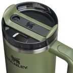 Large Capacity The Quencher H2.0 Flowstate Tumbler D051L - Double-Wall Vacuum Insulated Travel Tumbler with Straw Detail
