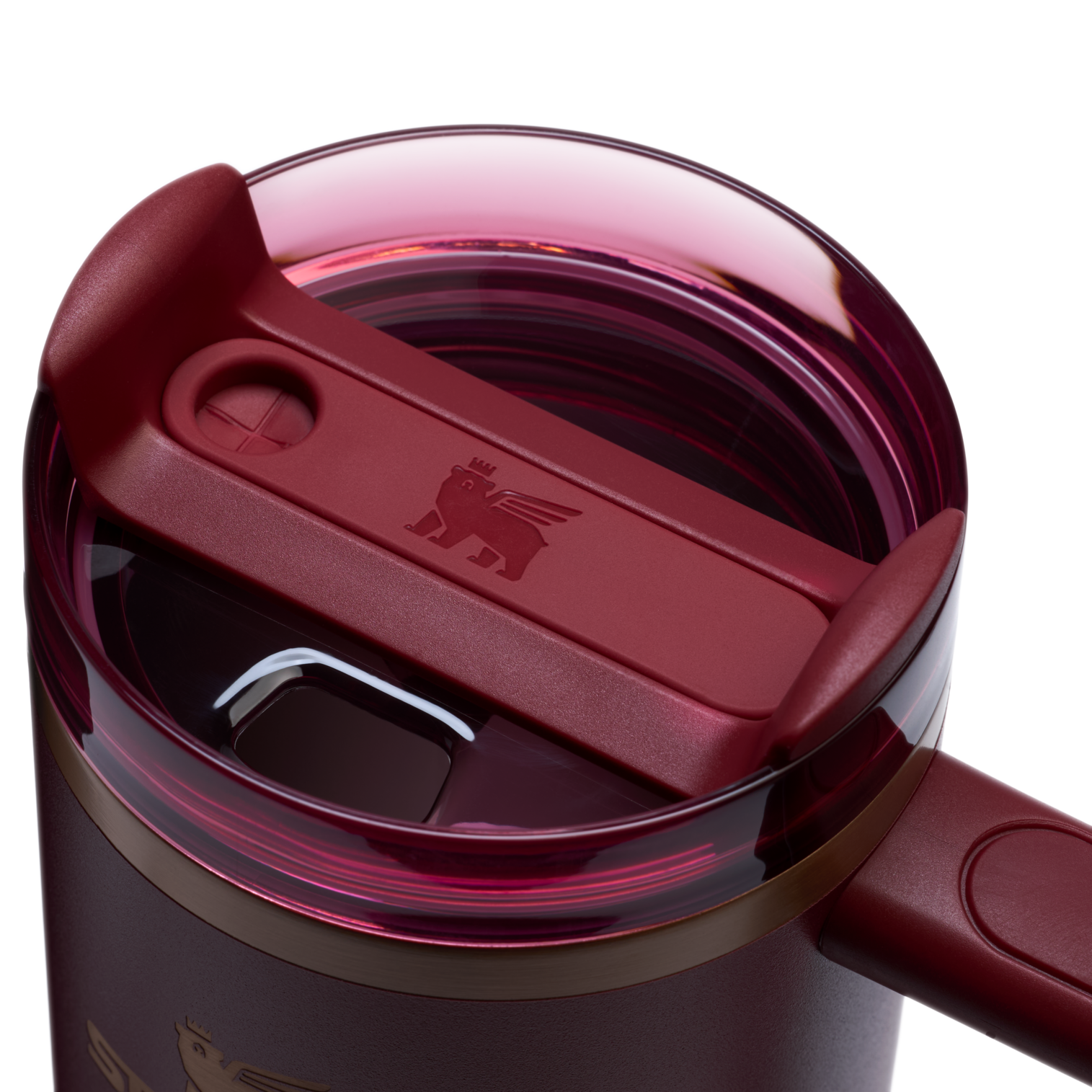 Large Capacity The Quencher H2.0 Flowstate Tumbler | Stanley Create D331C - Premium Stainless Steel Straw Cup for All-Day Hydration Detail