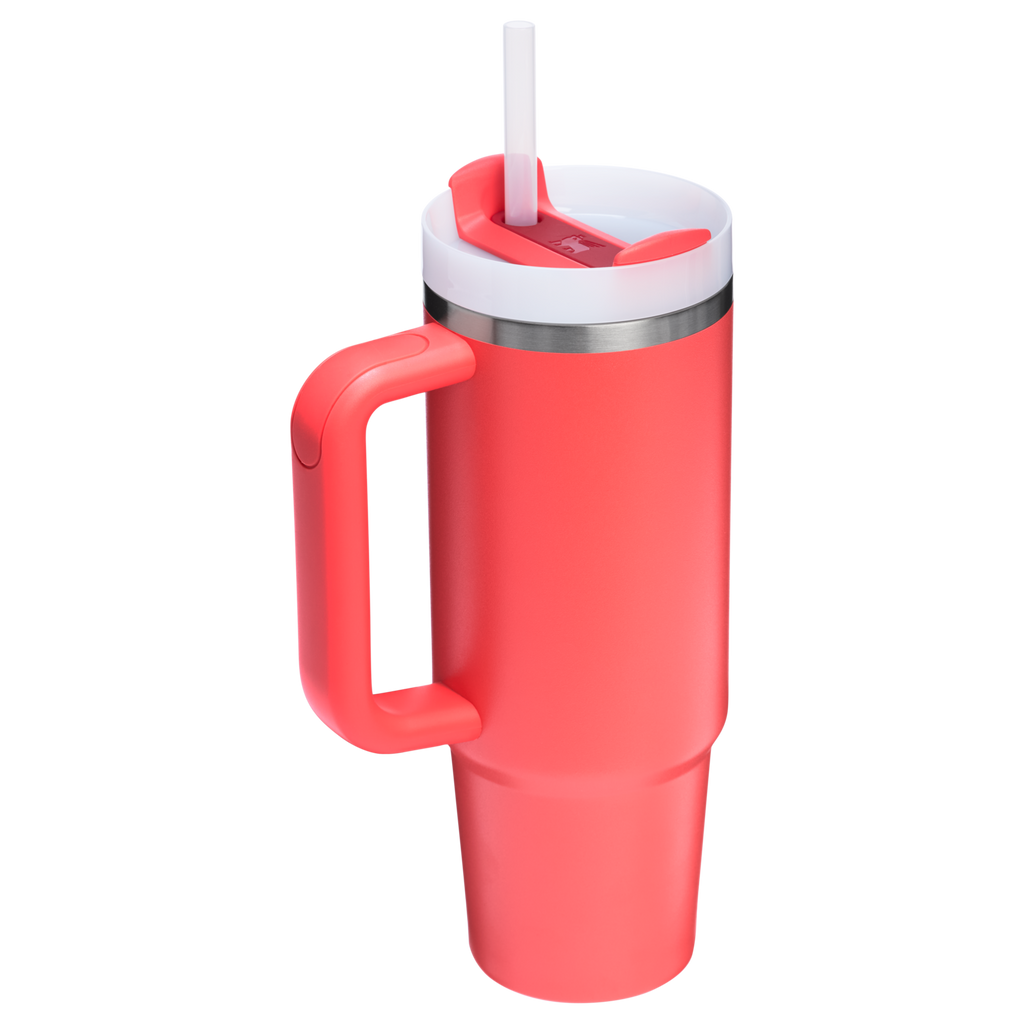 Large Capacity The Quencher H2.0 Flowstate Tumbler D051L - Double-Wall Vacuum Insulated Travel Tumbler with Straw Detail