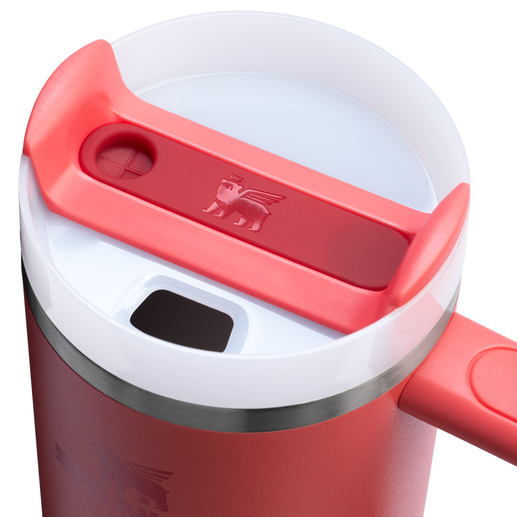Large Capacity The Quencher H2.0 Flowstate Tumbler D051L - Double-Wall Vacuum Insulated Travel Tumbler with Straw Detail