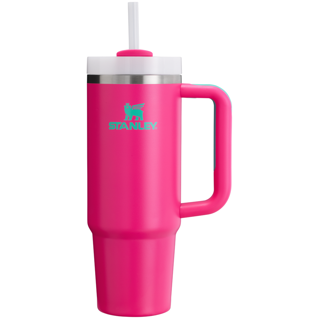 Large Capacity The Quencher H2.0 Flowstate Tumbler D051L - Double-Wall Vacuum Insulated Travel Tumbler with Straw Detail