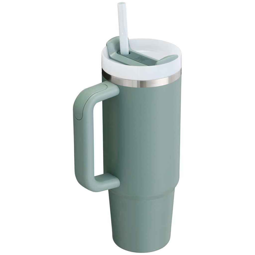 Large Capacity The Quencher H2.0 Flowstate Tumbler D051L - Double-Wall Vacuum Insulated Travel Tumbler with Straw Detail