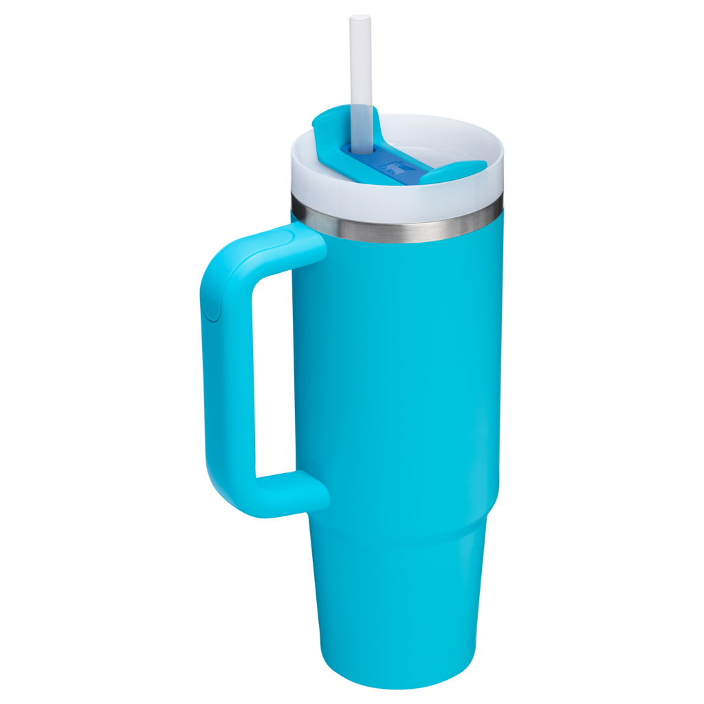 Large Capacity The Quencher H2.0 Flowstate Tumbler D051L - Double-Wall Vacuum Insulated Travel Tumbler with Straw Detail