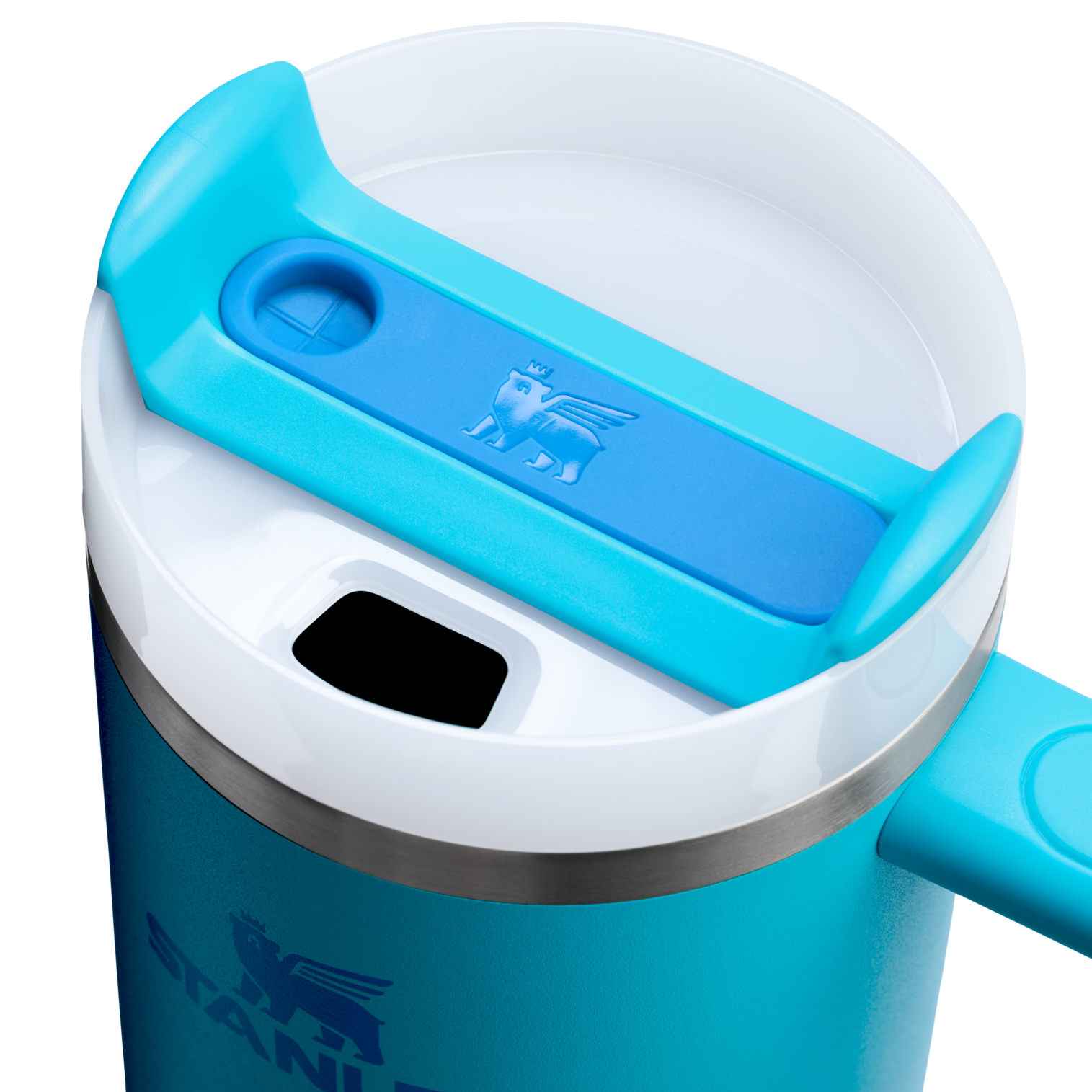 Large Capacity The Quencher H2.0 Flowstate Tumbler D051L - Double-Wall Vacuum Insulated Travel Tumbler with Straw Detail