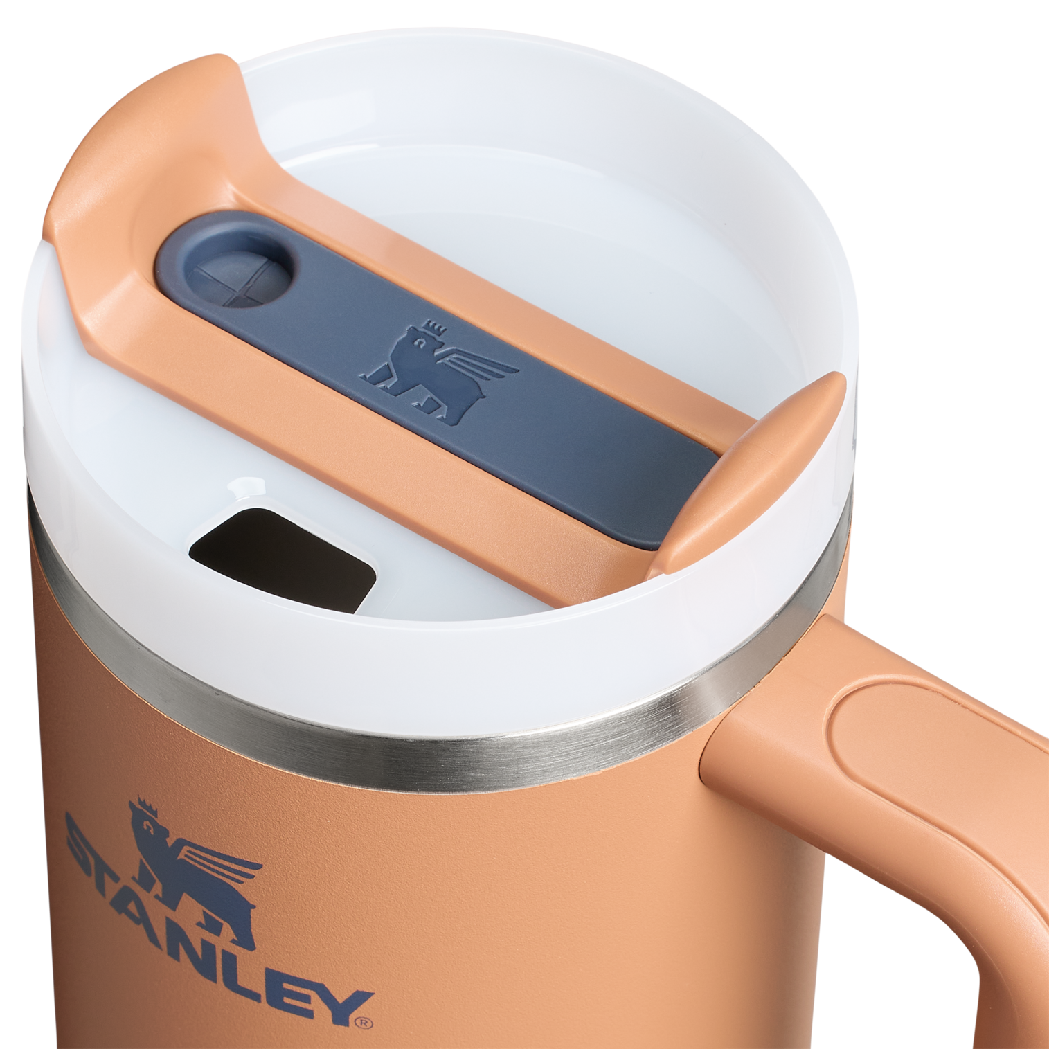 Large Capacity The Quencher H2.0 Flowstate Tumbler | Stanley Create D331C - Premium Stainless Steel Straw Cup for All-Day Hydration Detail