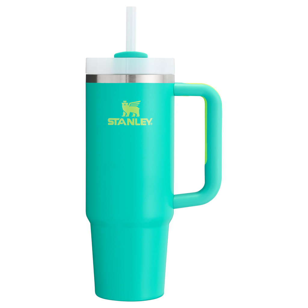 Large Capacity The Quencher H2.0 Flowstate Tumbler D051L - Double-Wall Vacuum Insulated Travel Tumbler with Straw Detail