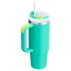 Large Capacity The Quencher H2.0 Flowstate Tumbler D051L - Double-Wall Vacuum Insulated Travel Tumbler with Straw Detail