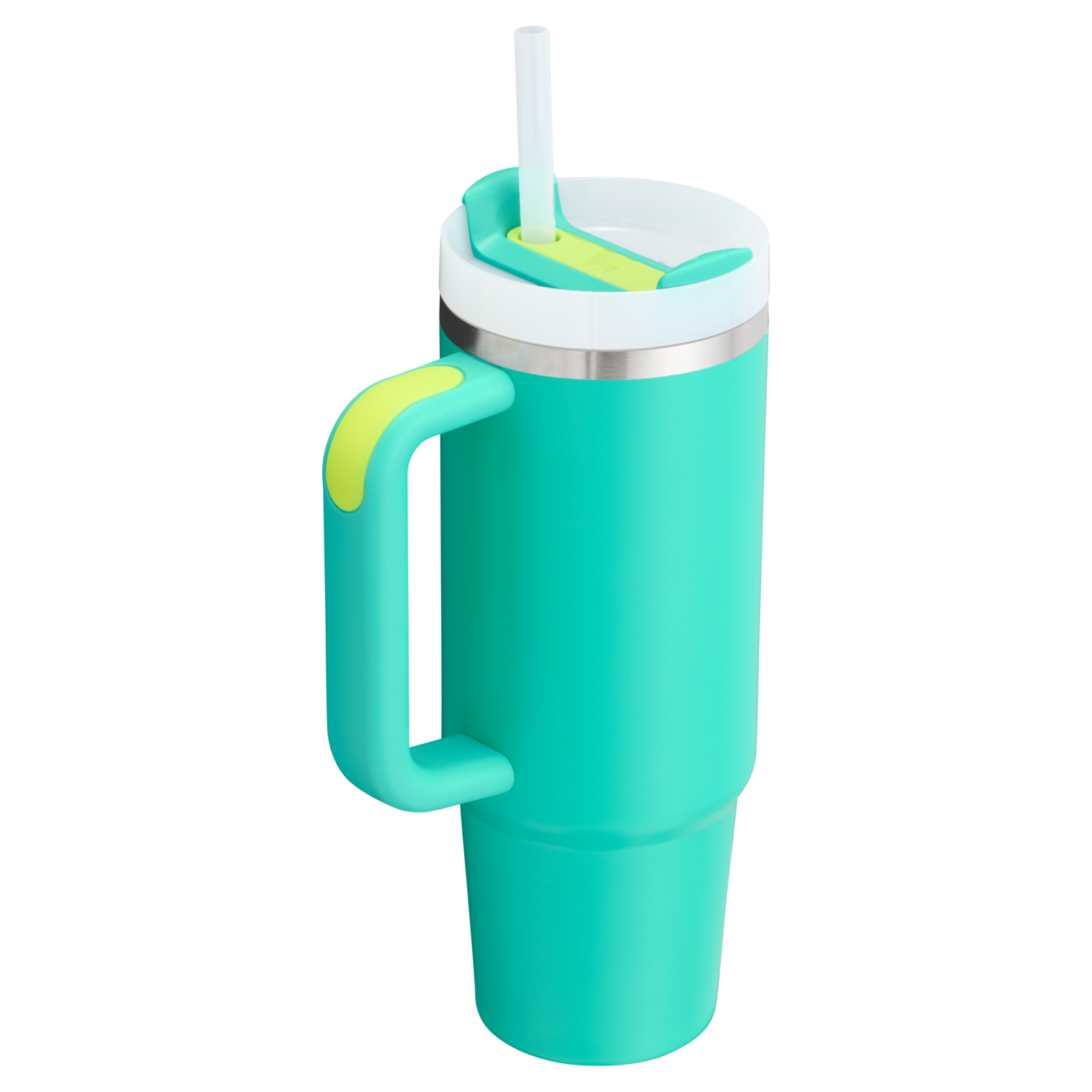 Large Capacity The Quencher H2.0 Flowstate Tumbler D051L - Double-Wall Vacuum Insulated Travel Tumbler with Straw Detail