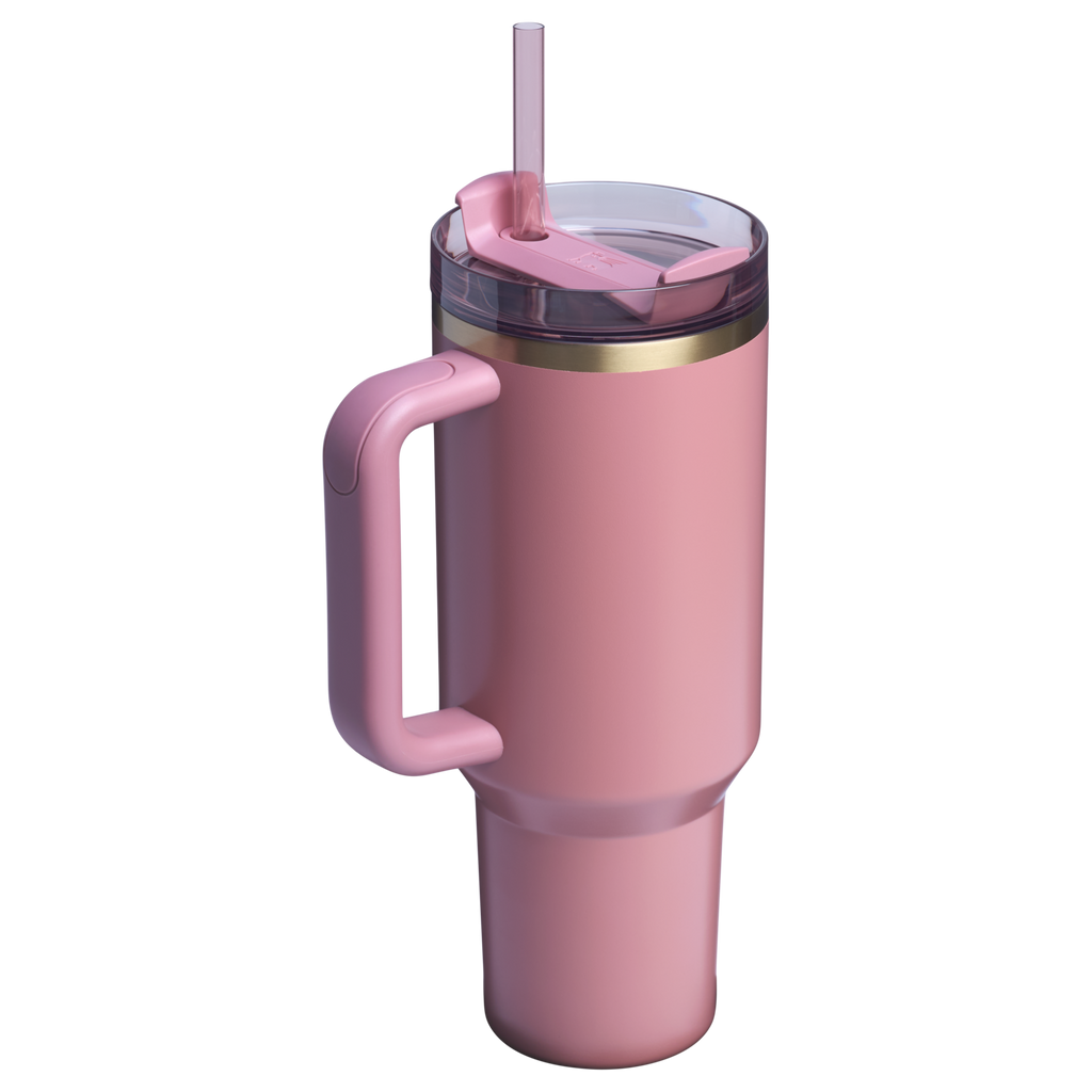 Insulated Travel The Quencher H2.0 Flowstate Tumbler  | Stanley Create D332L - 40oz Large Capacity Car-Cup Friendly Quencher Detail