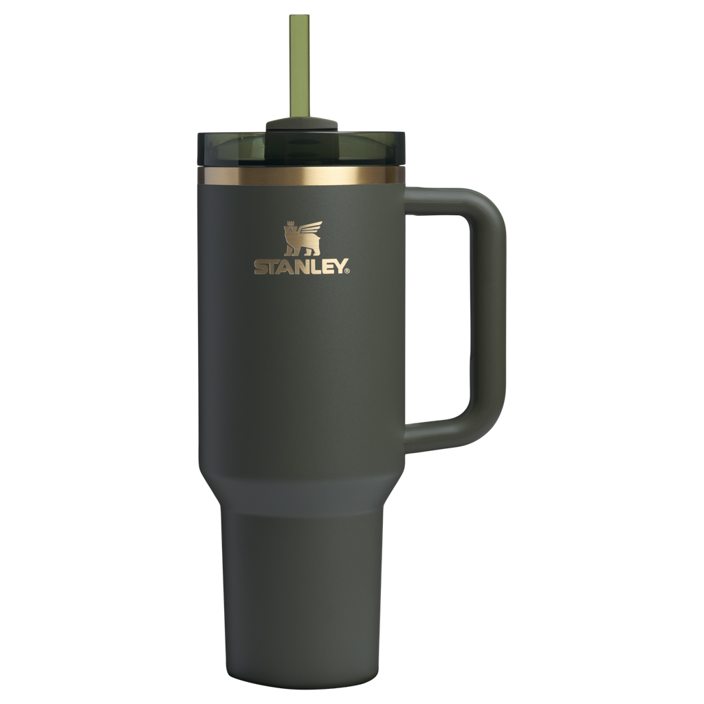 Insulated Travel The Quencher H2.0 Flowstate Tumbler  | Stanley Create D332L - 40oz Large Capacity Car-Cup Friendly Quencher Detail