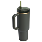 Insulated Travel The Quencher H2.0 Flowstate Tumbler  | Stanley Create D332L - 40oz Large Capacity Car-Cup Friendly Quencher Detail