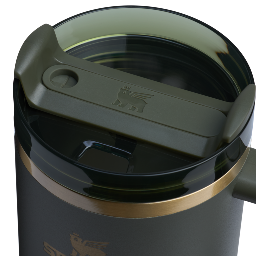 Insulated Travel The Quencher H2.0 Flowstate Tumbler  | Stanley Create D332L - 40oz Large Capacity Car-Cup Friendly Quencher Detail
