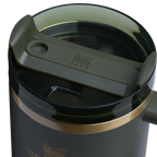 Insulated Travel The Quencher H2.0 Flowstate Tumbler  | Stanley Create D332L - 40oz Large Capacity Car-Cup Friendly Quencher Detail