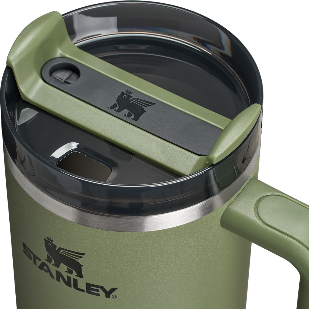 Insulated Travel The Quencher H2.0 Flowstate Tumbler  | Stanley Create D332L - 40oz Large Capacity Car-Cup Friendly Quencher Detail