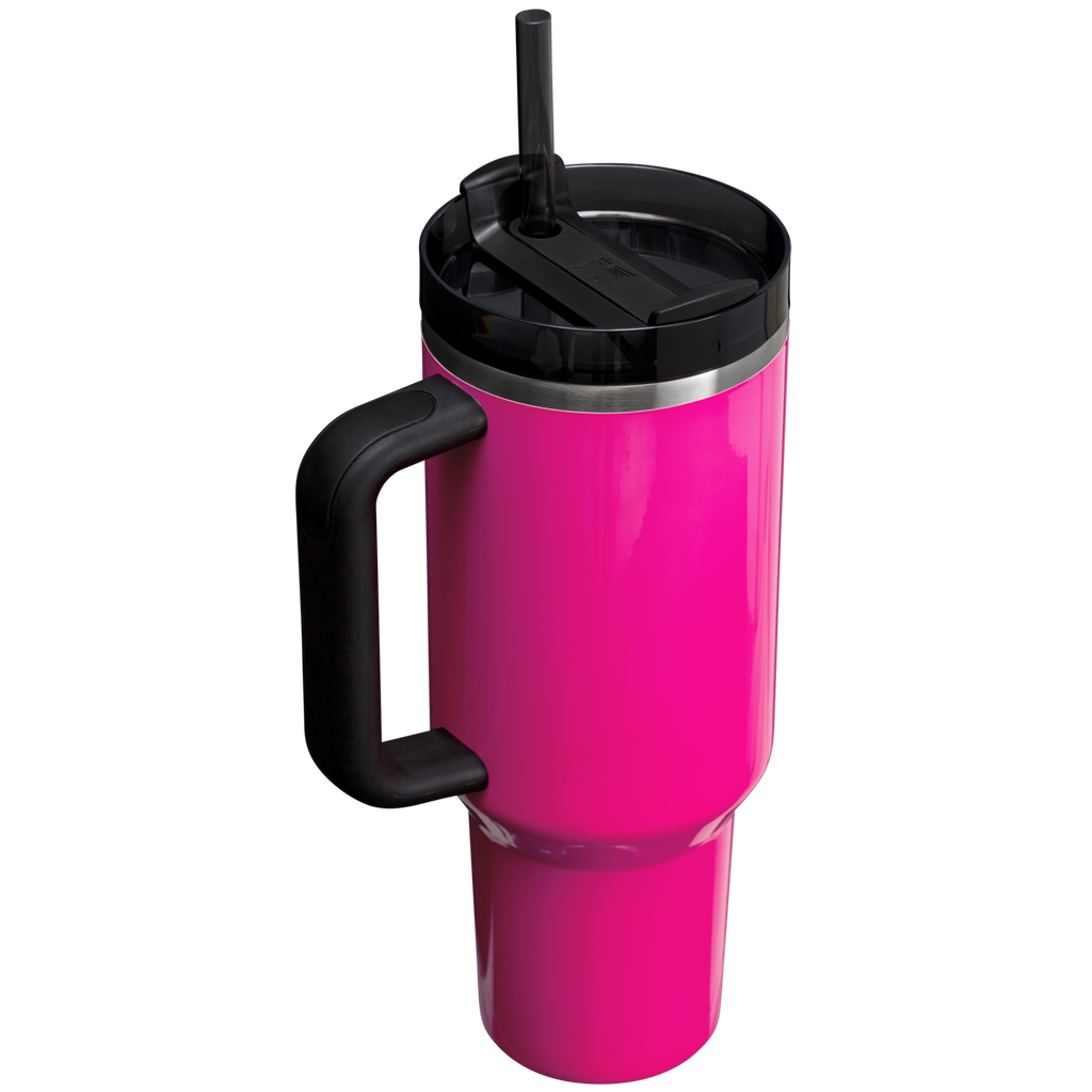 Insulated Travel The Quencher H2.0 Flowstate Tumbler  | Stanley Create D332L - 40oz Large Capacity Car-Cup Friendly Quencher Detail