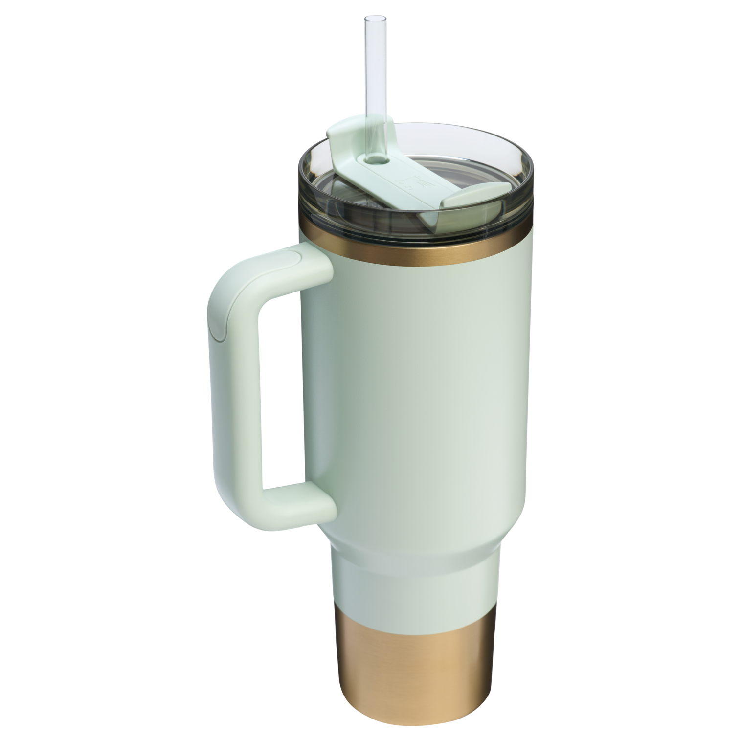 Insulated Travel The Quencher H2.0 Flowstate Tumbler  | Stanley Create D332L - 40oz Large Capacity Car-Cup Friendly Quencher Detail