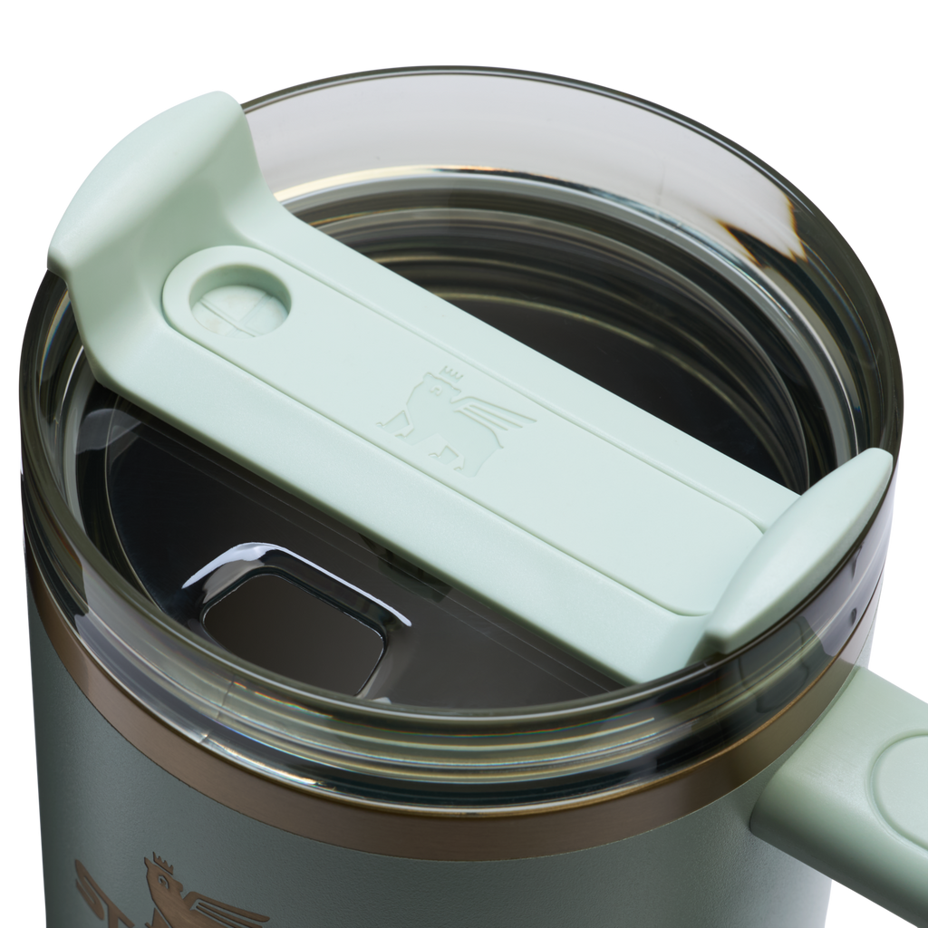 Insulated Travel The Quencher H2.0 Flowstate Tumbler  | Stanley Create D332L - 40oz Large Capacity Car-Cup Friendly Quencher Detail
