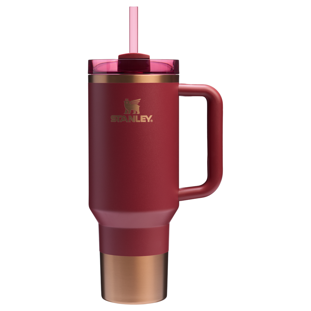 Insulated Travel The Quencher H2.0 Flowstate Tumbler  | Stanley Create D332L - 40oz Large Capacity Car-Cup Friendly Quencher Detail
