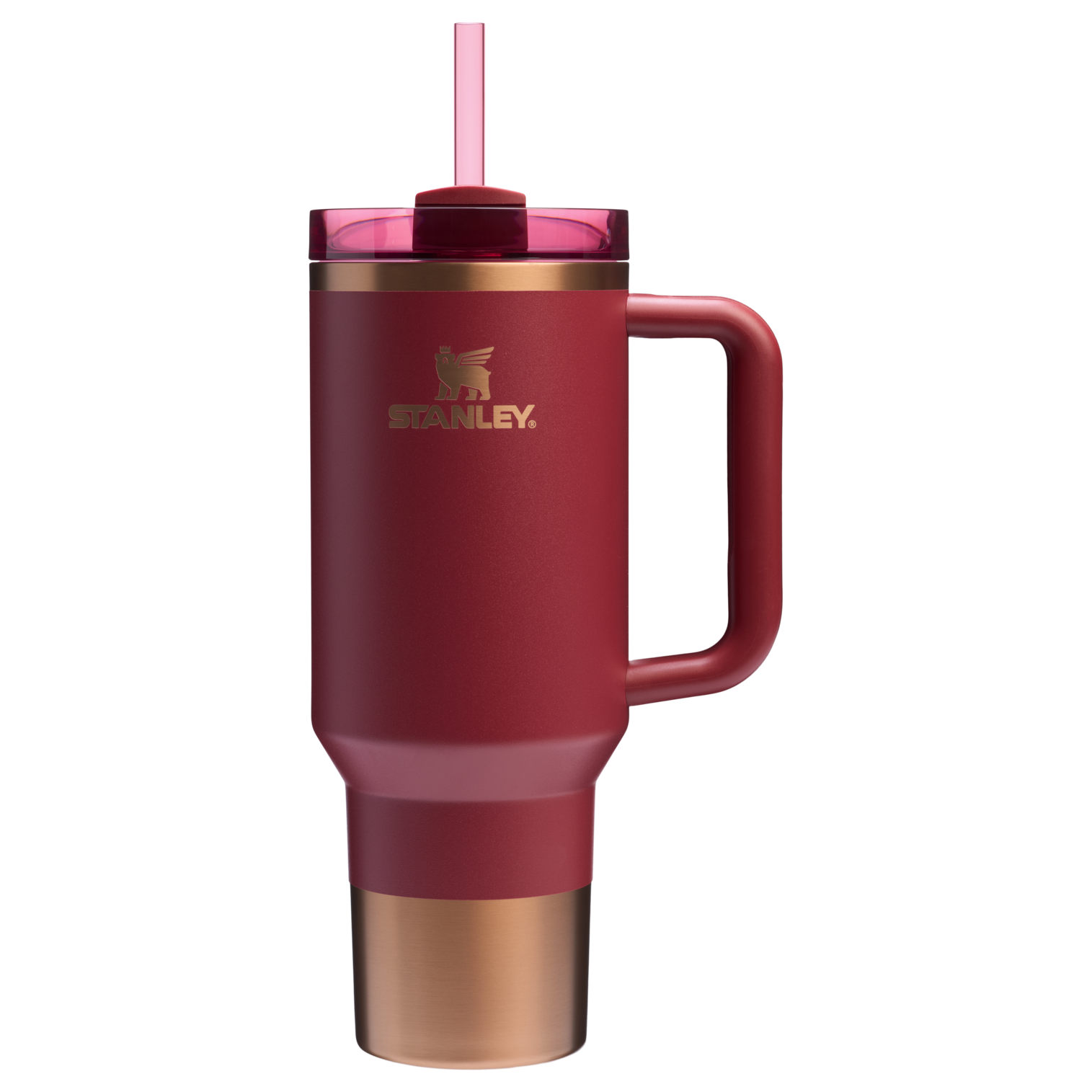 Insulated Travel The Quencher H2.0 Flowstate Tumbler  | Stanley Create D332L - 40oz Large Capacity Car-Cup Friendly Quencher Detail