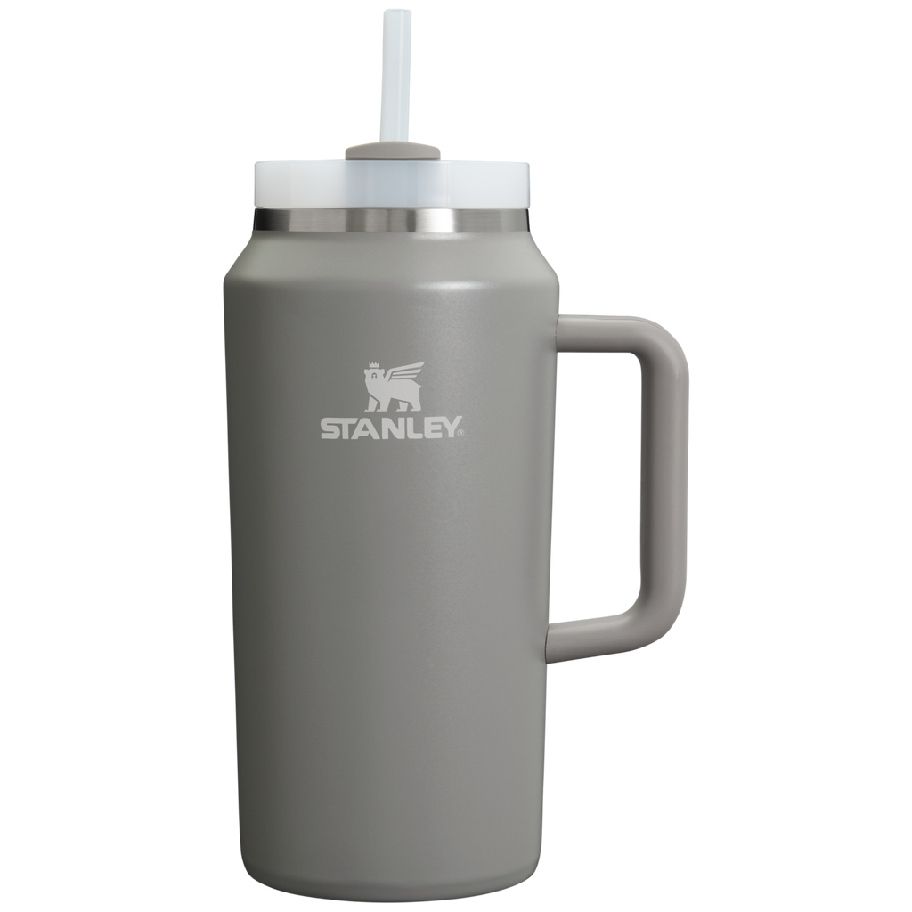 Double-Wall Vacuum The Quencher H2.0 Flowstate Tumbler D365U - Premium Stainless Steel Straw Cup for All-Day Hydration - Stone