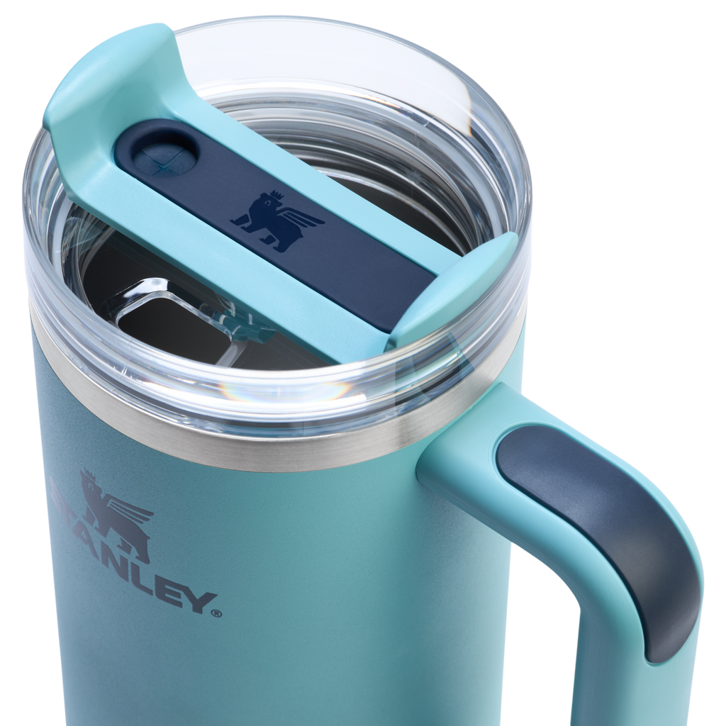 Large Capacity The Quencher H2.0 Flowstate Tumbler | Stanley Create D331C - Premium Stainless Steel Straw Cup for All-Day Hydration Detail
