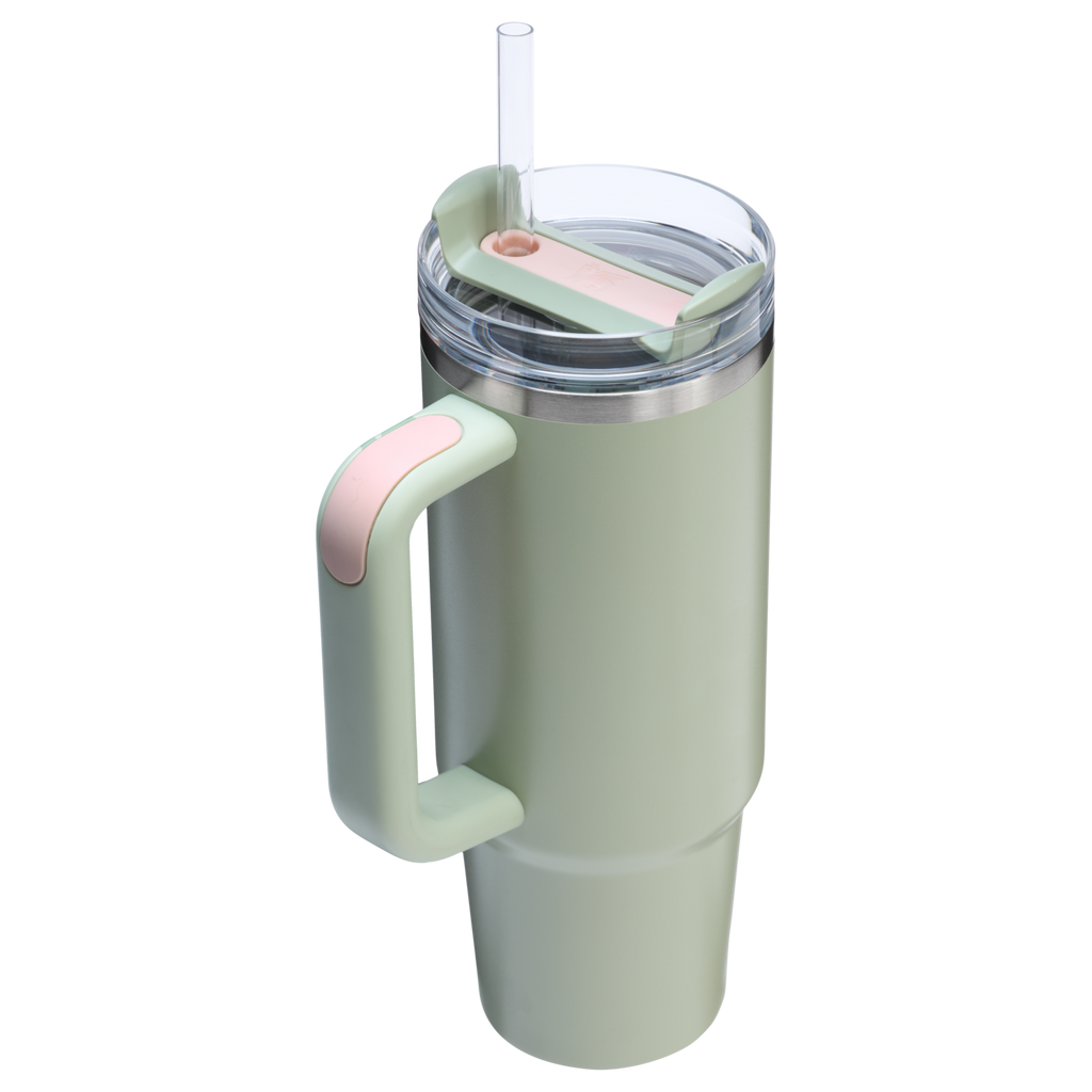 Large Capacity The Quencher H2.0 Flowstate Tumbler | Stanley Create D331C - Premium Stainless Steel Straw Cup for All-Day Hydration Detail