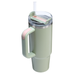 Large Capacity The Quencher H2.0 Flowstate Tumbler | Stanley Create D331C - Premium Stainless Steel Straw Cup for All-Day Hydration Detail