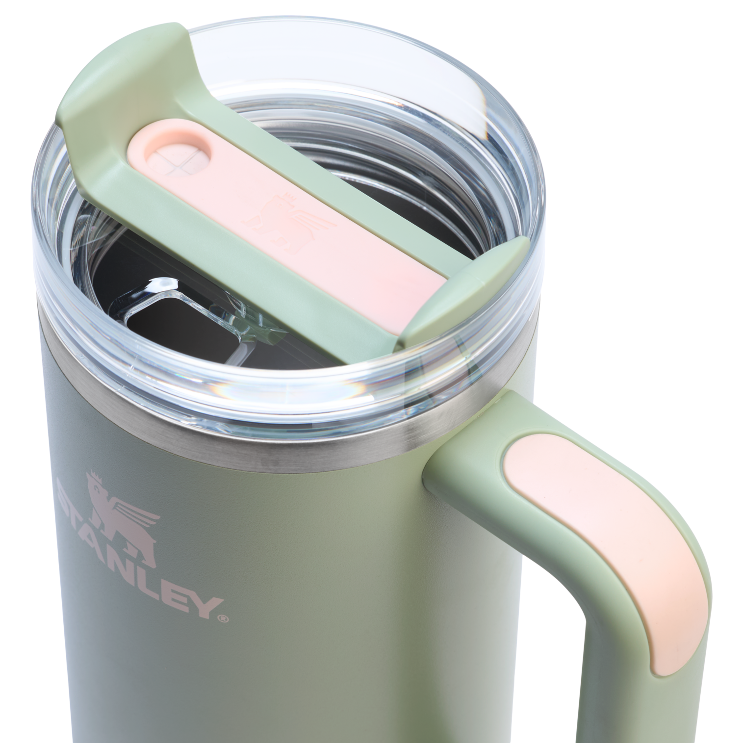 Large Capacity The Quencher H2.0 Flowstate Tumbler | Stanley Create D331C - Premium Stainless Steel Straw Cup for All-Day Hydration Detail