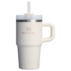 Splash-Resistant FlowState The Quencher H2.O Flowstate Tumbler D069R - Premium Stainless Steel Straw Cup for All-Day Hydration - Cream 2.0