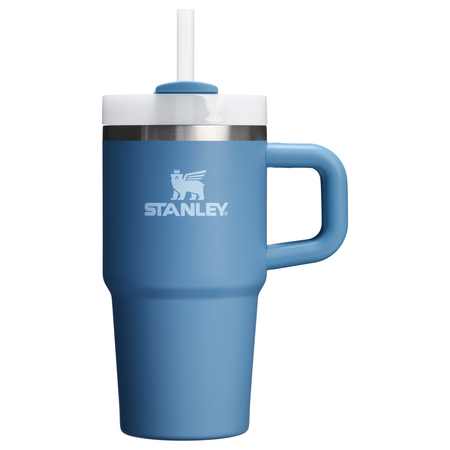 Double-Wall Vacuum The Quencher H2.O Flowstate Tumbler | Stanley Create D274S - FlowState 3-Position Lid Insulated Travel Mug Detail