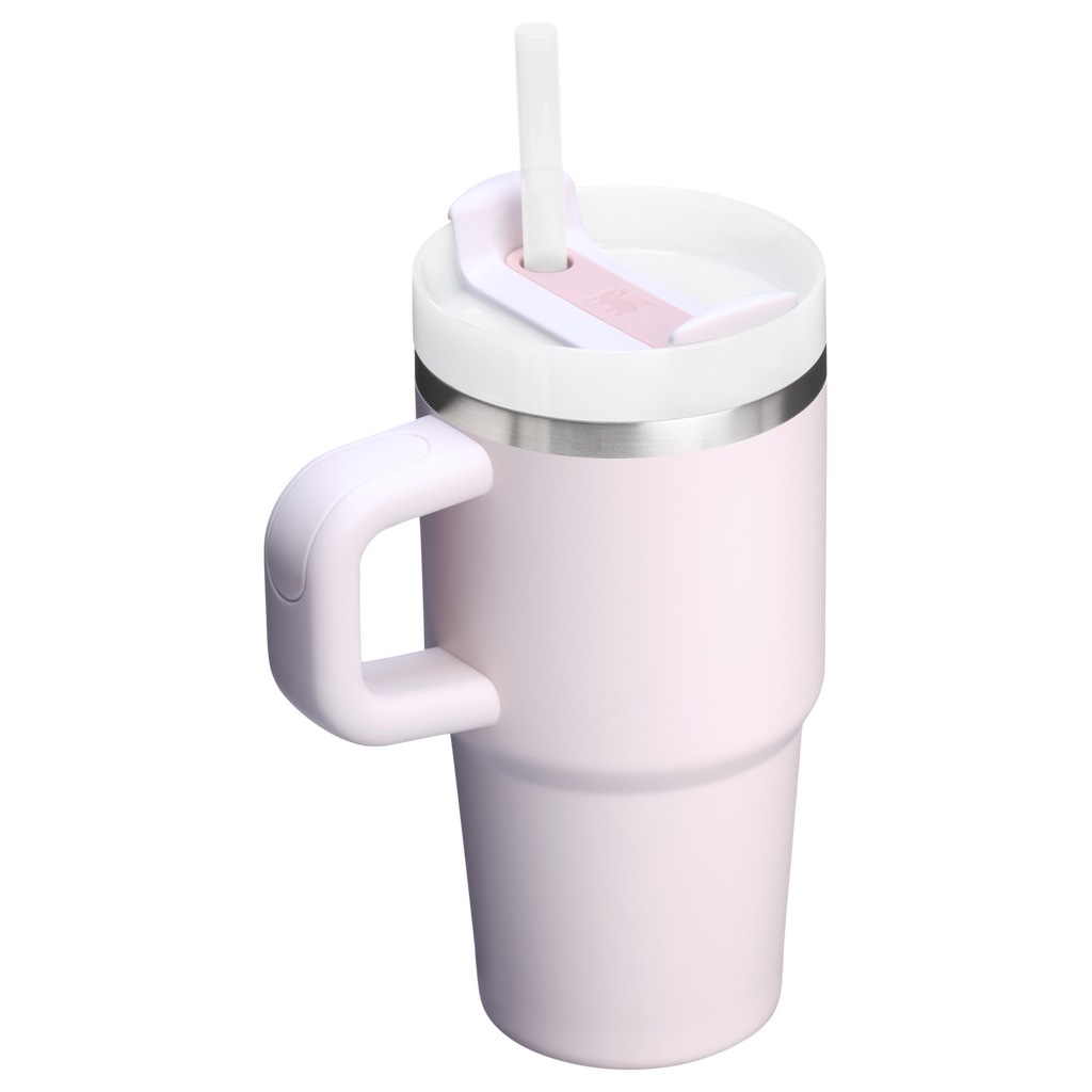 Double-Wall Vacuum The Quencher H2.O Flowstate Tumbler | Stanley Create D274S - FlowState 3-Position Lid Insulated Travel Mug Detail
