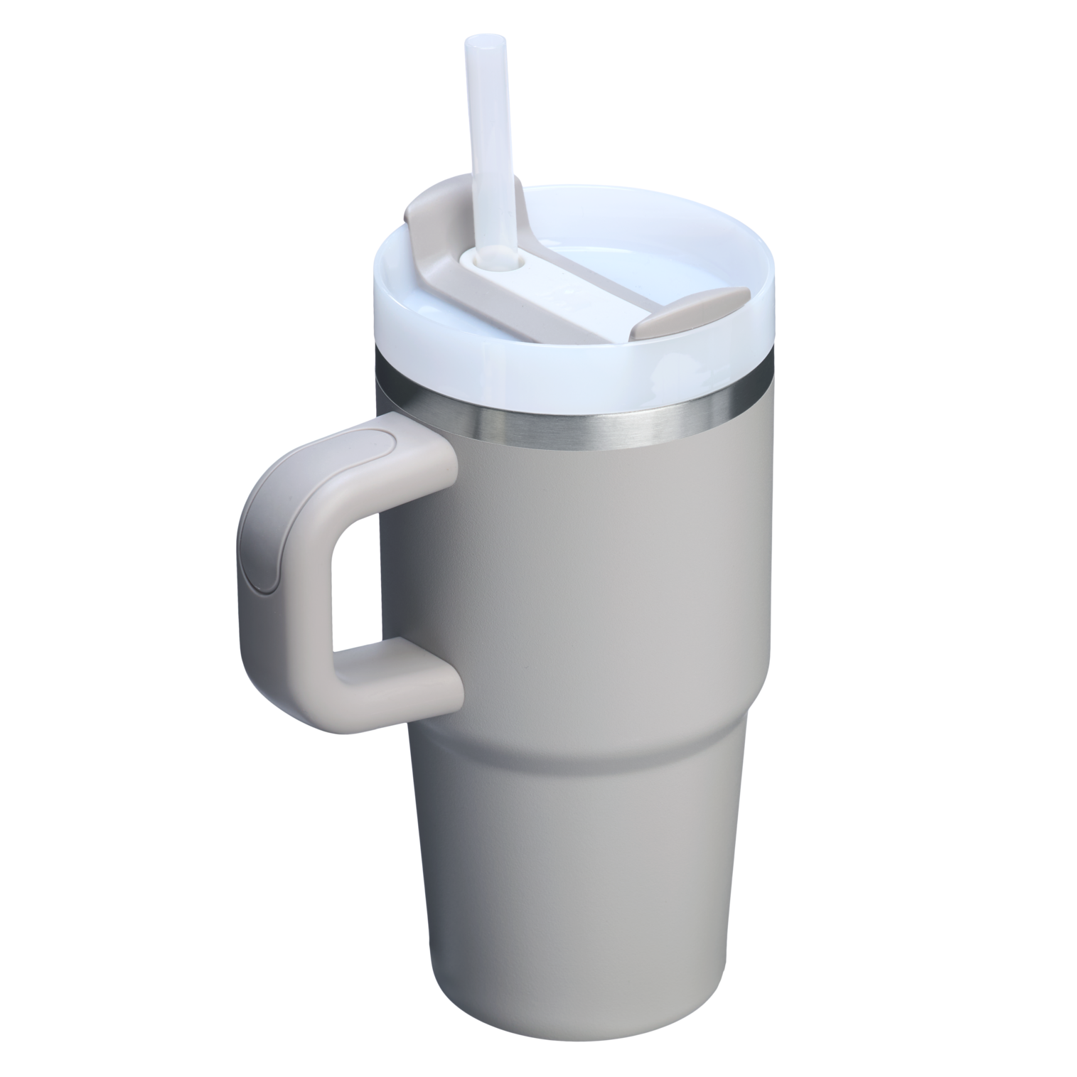 Double-Wall Vacuum The Quencher H2.O Flowstate Tumbler | Stanley Create D274S - FlowState 3-Position Lid Insulated Travel Mug Detail