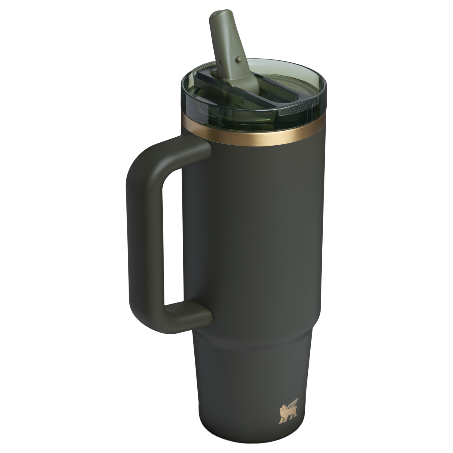 Large Capacity The Quencher H2.0 Flowstate Tumbler D051L - Double-Wall Vacuum Insulated Travel Tumbler with Straw Detail