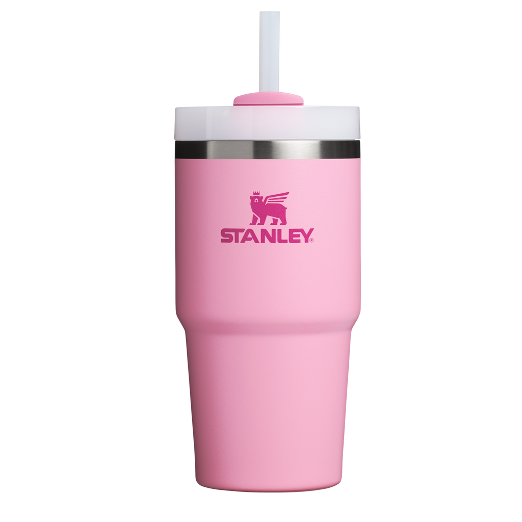 Car-Cup Friendly The Quencher H2.0 Flowstate Tumbler | Stanley Create D330L - 40oz Large Capacity Car-Cup Friendly Quencher - Rose Quartz 2.0