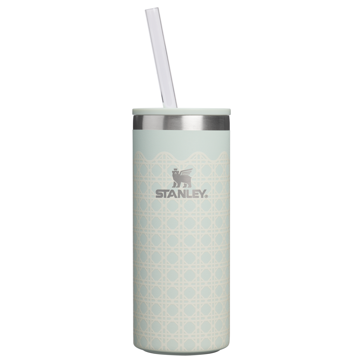 Ice-Retention The Everyday Slim Can Cooler Cup D350R - Heavy-Duty Ice-Retention Food & Beverage Carrier - Mist Rattan