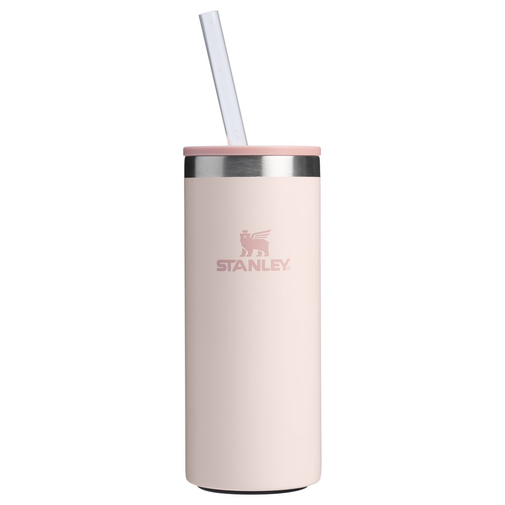 Ice-Retention The Everyday Slim Can Cooler Cup D065Q - Heavy-Duty Ice-Retention Food & Beverage Carrier - Rose Quartz
