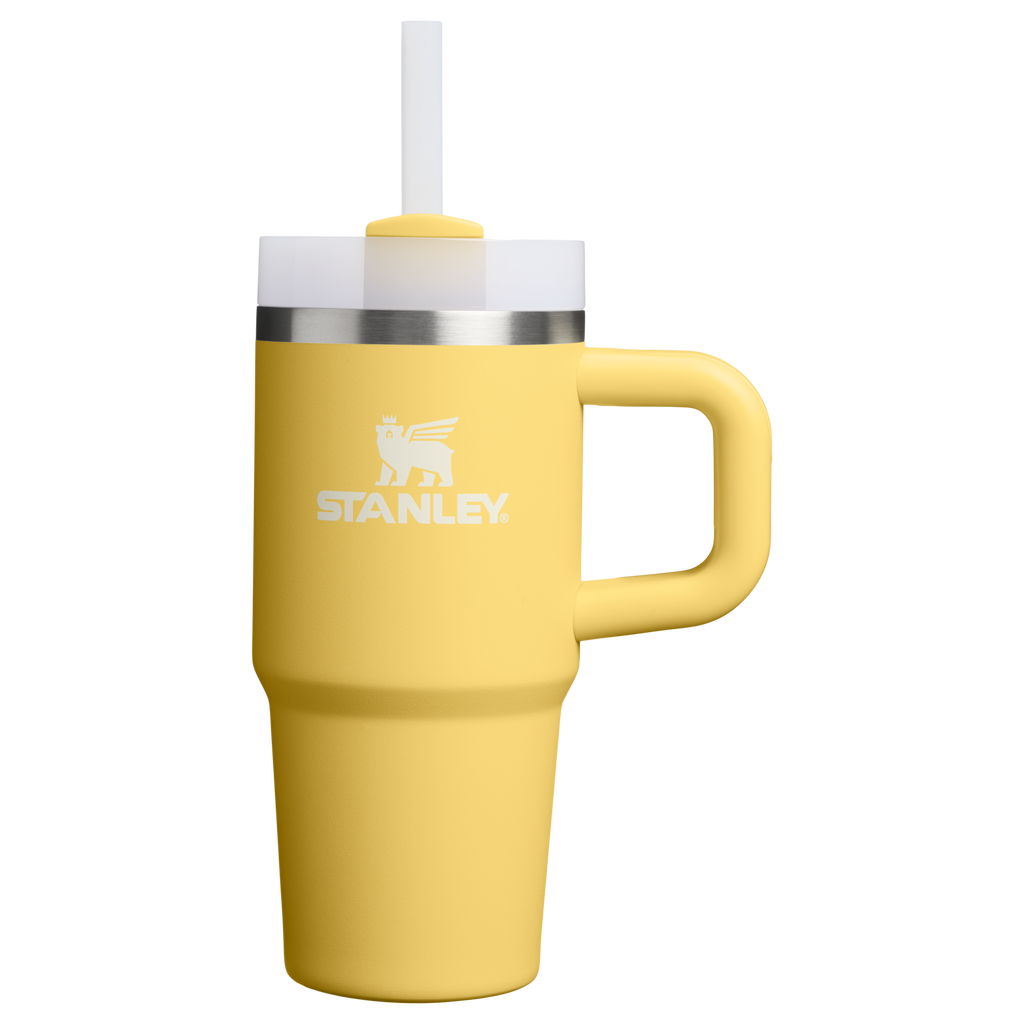 Large Capacity The Quencher H2.O Flowstate Tumbler D068Z - Premium Stainless Steel Straw Cup for All-Day Hydration - Daffodil